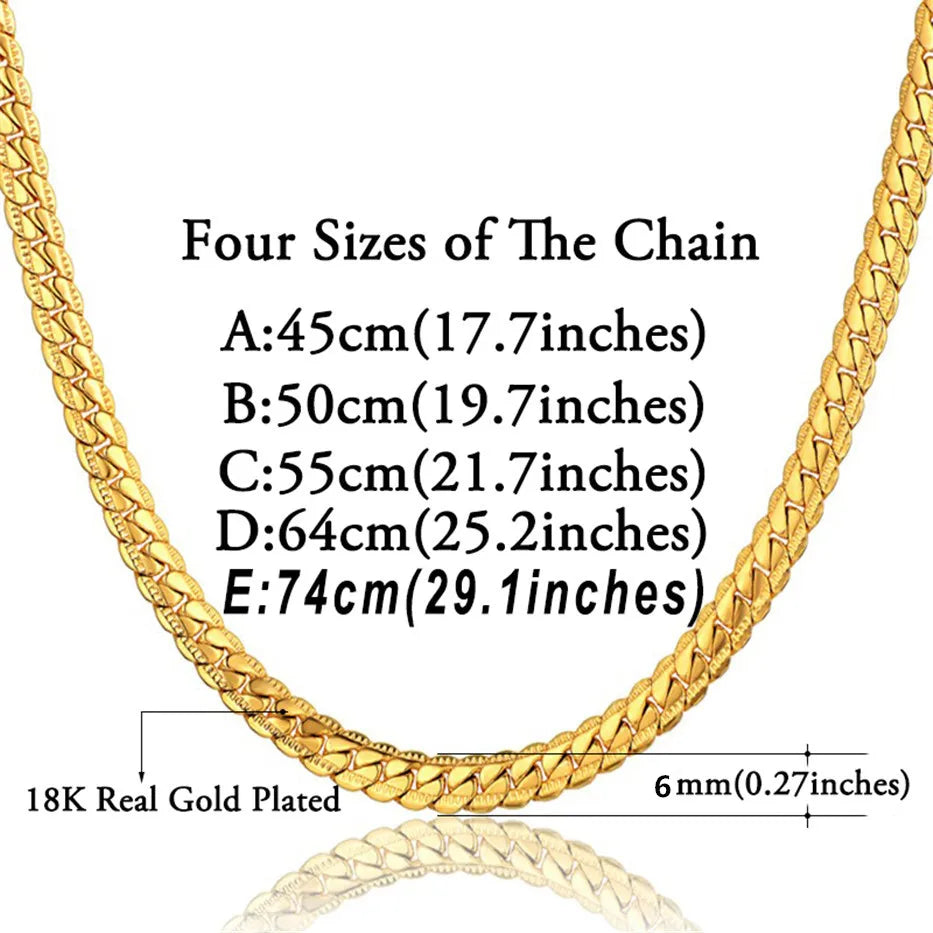 Men'S Hip Hop Silver Color Male 316L Stainless Steel Snake Chain Necklace for Men, Wholesale 7MM Womens Chain Jewelry Collares