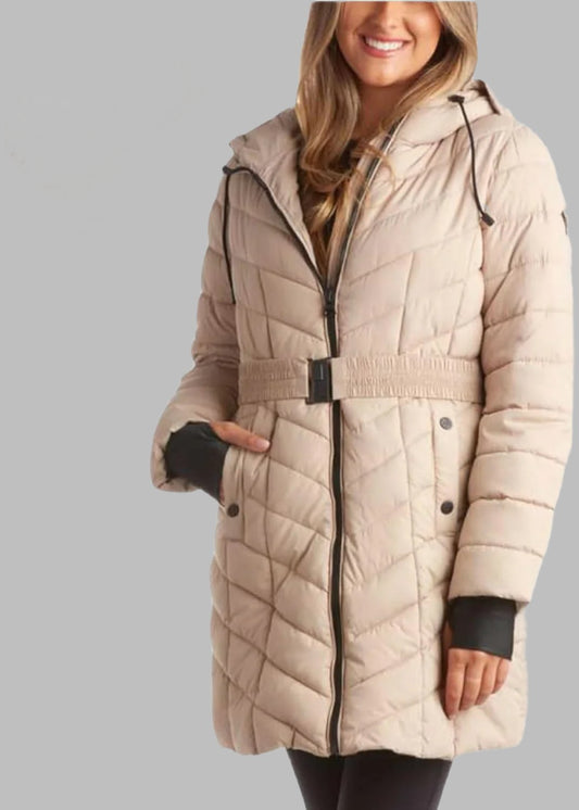 Women'S Winter Coat - Long Length Packable Quilted Puffer Jacket (S-3XL)